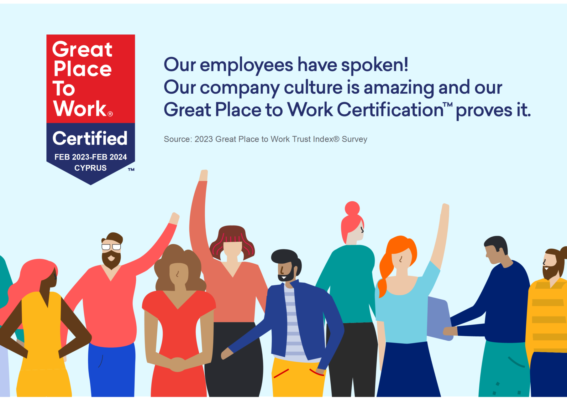 We are a Great Place to Work